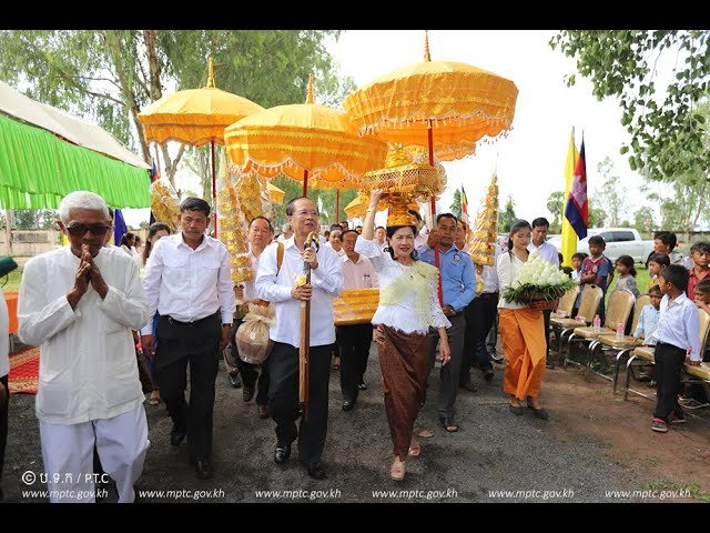 ក្រសួងប្រៃសណីយ៍និងទូរគមនាគមន៍ បានដង្ហែរអង្គកឋិនឆ្ពោះទៅកាន់វត្តចំនួនពីរ ក្នុងស្រុកទឹកផុស និងស្រុកកំពង់លែង ខេត្តកំពង់ឆ្នាំង