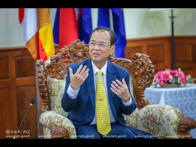 ឯកឧត្ដម ត្រាំ អុីវតឹក បានអនុញ្ញាតឲ្យប្រធានក្រុមហ៊ុន ACRODEA ប្រចាំនៅប្រទេសជប៉ុន ចូលជួបសម្តែងការគួរសម