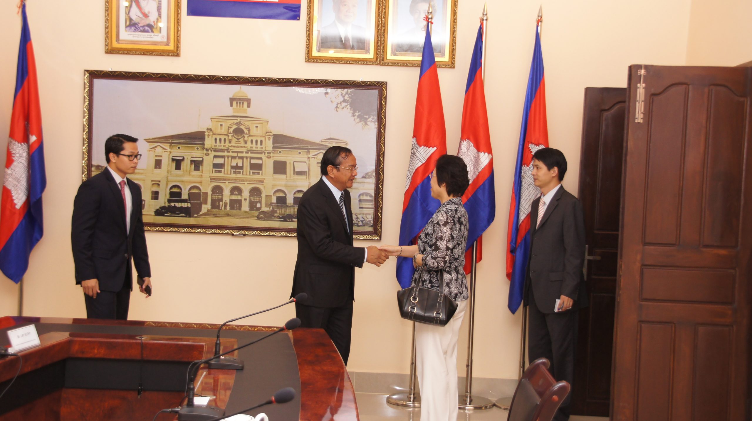 The Meeting of Ministry Leadership with Chinese Ambassador