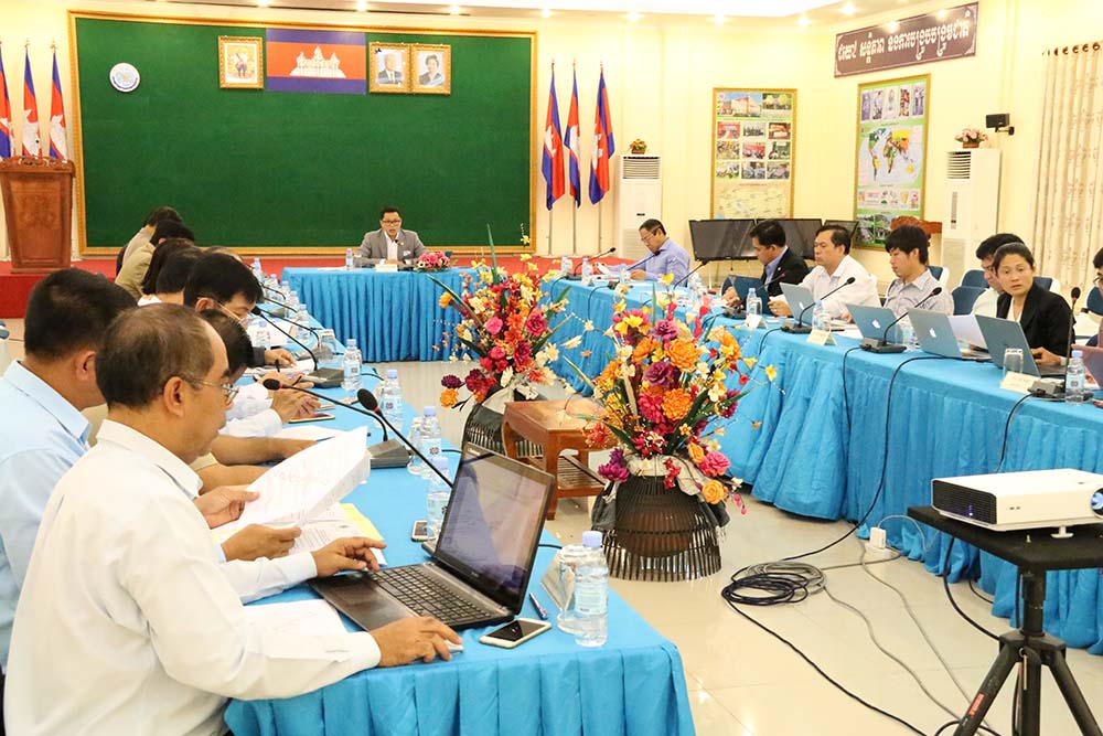 H.E. Kan Channmeta, Secretary of State of MPTC, chaired an Inter-Ministry Meeting to Study and Organize the Draft of Sub-Degree on Managing and Distributing Radio Frequency Spectrum.