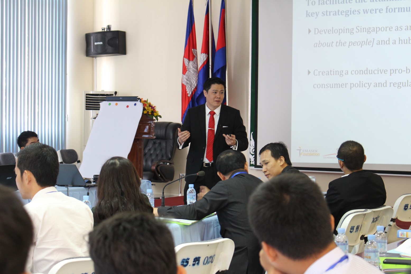 H.E. Khov Makara, under Secretary of State of the Ministry of Posts and Telecommunications Presided Over the Workshop on Building Leadership Capabilities for Senior Officials of ICT Master plan in Public Administration Project Organization.