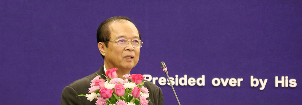 ឯកឧត្តមរដ្ឋ​មន្ត្រី​ ត្រាំ ​អុីវតឹក​ អញ្ជើញ​ជា​អធិបតី​ក្នុង​សិក្ខា​សាលា​ស្តីពី​ &ldquo;ការ​បាញ់​បង្ហោះ​ផ្កាយ​រណប​របស់​កម្ពុជា​&rdquo;​ ​នៅសណ្ឋាគារ​កាំ​បូ​​ឌី​​យ៉ា​ណា