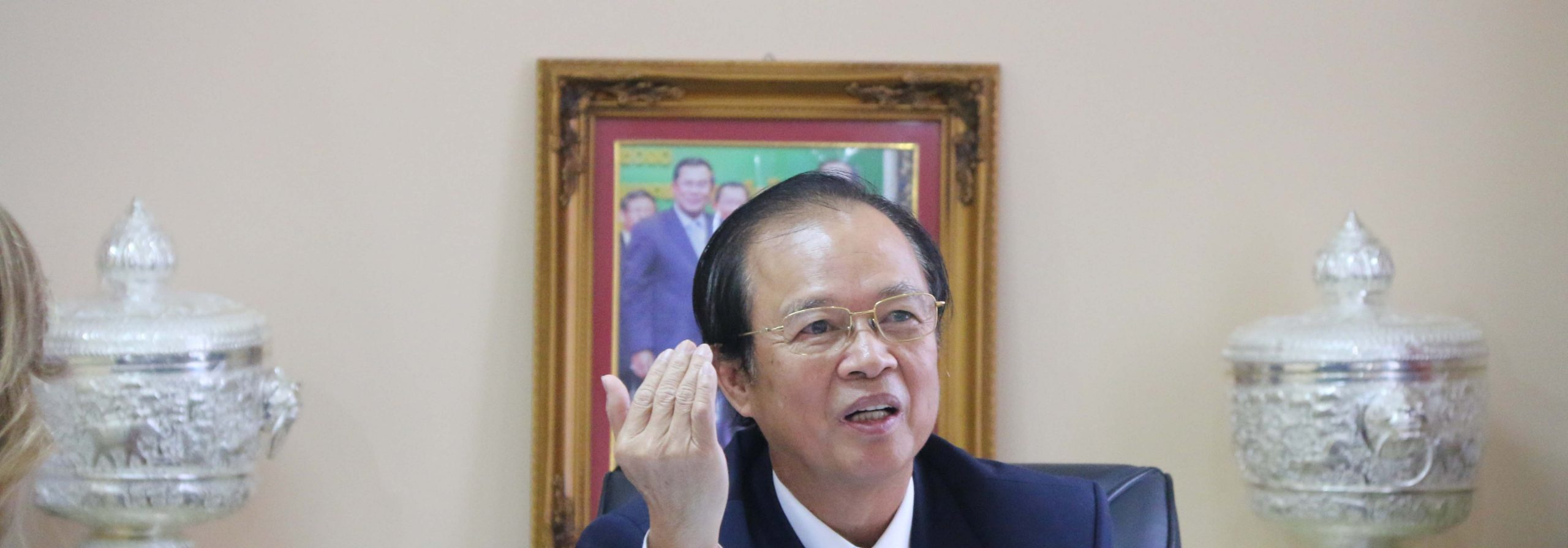 H.E. Minister Tram Iv Tek delivered an interview to Global Business’s Working Group