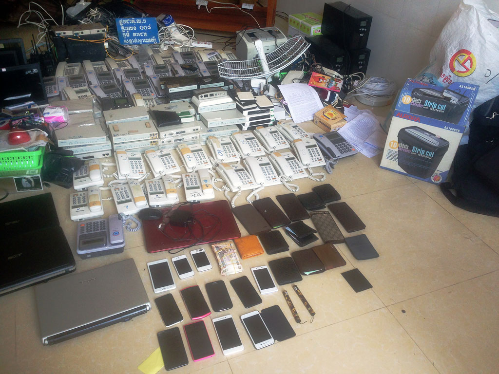 Suppression on Telecommunications Offenses in Svay Rieng