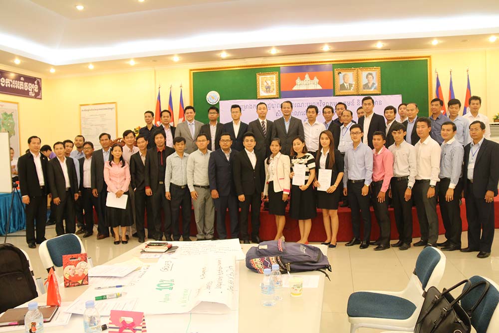 H.E. Chun Vat, Director General of ICT General Department Presided over the Closing Ceremony on the Second Workshop of Part 1 on Capacity Building in e-Government Masterplan Organization