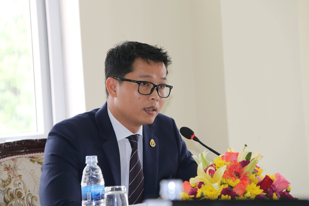 H.E. Kan Channmeta, Secretary of State of Ministry of Posts and Telecommunications chaired a discussion meeting of Action Plan on Climate Change for Telecommunication, and Information Communication Technology Sector.