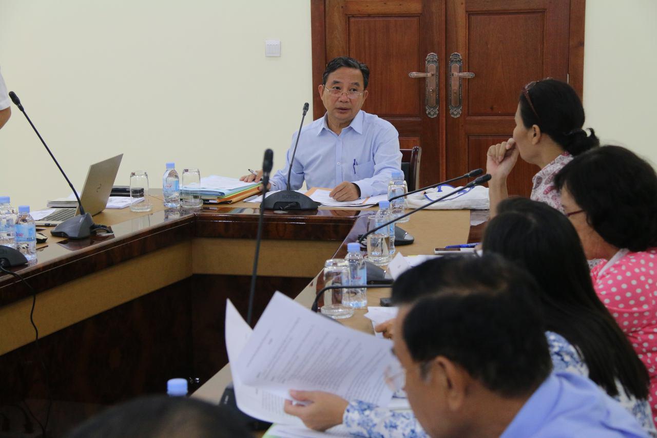 ឯកឧត្ដម ឯក វណ្ណឌី រដ្ឋលេខាធិការក្រសួងប្រៃសណីយ៍ និងទូរគមនាគមន៍ បានអញ្ជើញដឹកនាំគណៈកម្មការទទួលបន្ទុកការងារនីតិកម្មកសាងច្បាប់ និងលិខិតបទដ្ឋានវិស័យប្រៃសណីយ៍&nbsp;