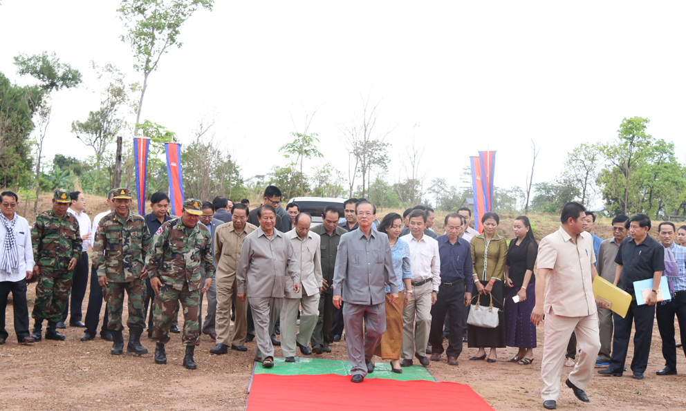 ឯកឧត្ដម ត្រាំ អីុវតឹក បាន​អញ្ជើញ​ជួប​សំណេះ​សំណាល​សួរ​សុខ​ទុក្ខ​ កង​ទ័ព​ចំណុះ​កង​ពល​តូច​ថ្មើរ​ជើង​លេខ​៤១​​