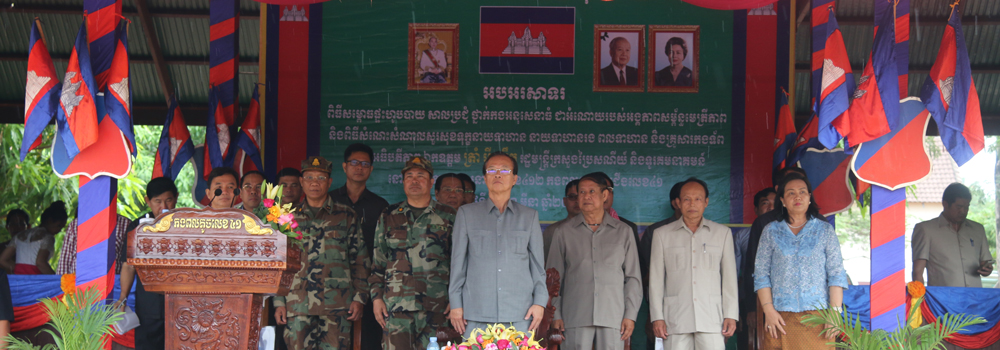 ​ឯកឧត្ដម​ ត្រាំ​ អីុវ​តឹក​ បាន​អញ្ជើញ​ជួប​សំណេះ​សំណាល​សួរ​សុខ​ទុក្ខ​ កង​ទ័ព​ចំណុះ​កងពល​តូច​ថ្មើរជើងលេខ៤១​