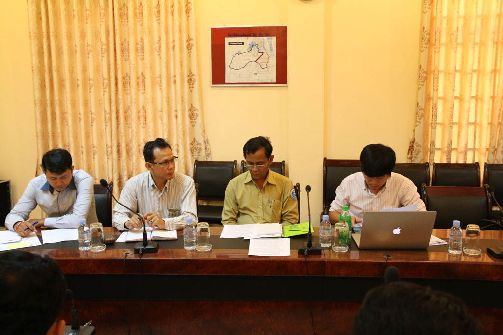 H.E. Khay Khunheng, Secretary of State of the Ministry of Posts and Telecommunications Chaired the Meeting on Anti-AIDS Committee