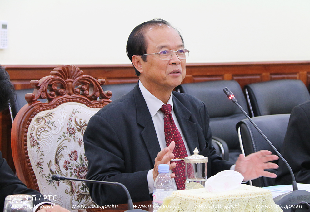 ឯកឧត្ដម ត្រាំ អីុវតឹក បាន​អនុញ្ញាត​ឲ្យ​លោក ​Michael​ W.​ Michalak ​ចូល​ជួប​សម្ដែង​ការ​គួរ​សម ​និង​ពិភាក្សា​ការ​ងារ​