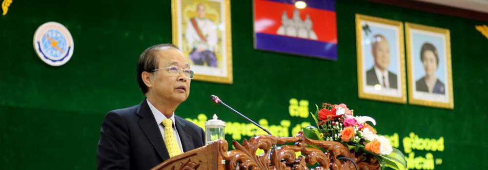 ឯកឧត្ដមរដ្ឋមន្ត្រី ត្រាំ អីុវតឹក ​និងលោកជំទាវ​ អញ្ជើញ​ជាអធិបតី​ក្នុង​ពិធី​អបអរសាទរ​ទិវា​អន្តរជាតិនារី ​៨មីនា ​ខួបលើកទី១០៧ ​ឆ្នាំ២០១៨​ នៅទីស្ដីការក្រសួង