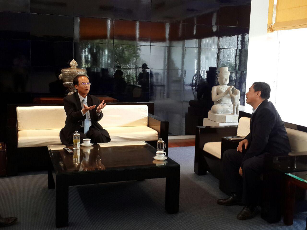 H.E. Minister Tram Iv Tek leads a Cambodian Delegation to Attend the International Telecommunication Union (ITU) Forum on “ITU TELECOM World”