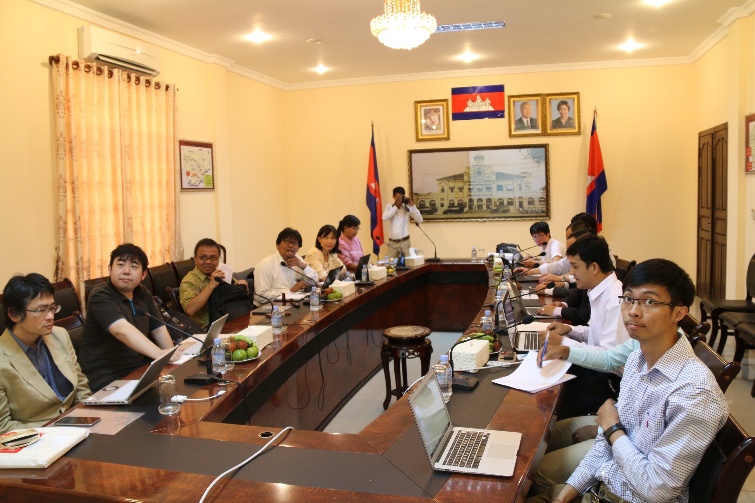 The Meeting on the Khmer Projection Process in Neuro-linguistic Programming (NLP) on April 20, 2016.