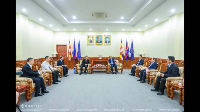 ឯកឧត្តមរដ្ឋមន្ត្រី អនុញ្ញាតឱ្យប្រធានក្រុមប្រឹក្សាភិបាលក្រុមហ៊ុន HyalRoute Group ចូលជួបសម្ដែងការគួរសម