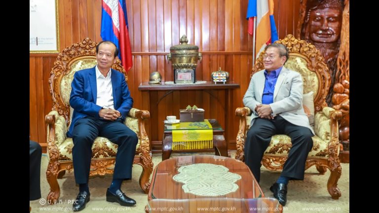 ឯកឧត្តមរដ្ឋមន្ត្រី ជា វ៉ាន់ដេត ជួបពិភាក្សាការងារជាមួយ ឯកឧត្តម ខៀវ កាញារីទ្ធ រដ្ឋមន្ត្រីក្រសួងព័ត៌មាន