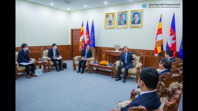 ​ឯកឧត្តម​រដ្ឋមន្ត្រី​ ​ជា​ ​វ៉ាន់​ដេ​ត​ ​អញ្ជើញ​ជួបពិភាក្សា​ការងារ​ជាមួយ​ឯកឧត្តម​ ​Ma​s​a​h​i​ro ​M​I​KAM​I​ ​ឯកអគ្គរាជទូត​ជប៉ុន​ ​ប្រចាំ​ព្រះរាជាណាចក្រកម្ពុជា​