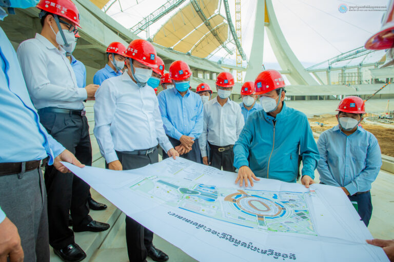 ឯកឧត្តម ជា វ៉ាន់ដេត បានដឹកនាំមន្ត្រី និងអ្នកជំនាញបច្ចេកទេសក្រសួង ទៅទស្សនកិច្ចនៅការដ្ឋានសាងសង់ ពហុកីឡដ្ឋានជាតិមរតកតេជោ ដើម្បីសិក្សារៀបចំតភ្ជាប់បណ្តាញទូរគមនាគមន៍