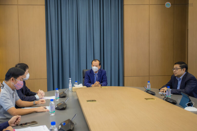 ឯកឧត្តមរដ្ឋមន្ត្រី ជា វ៉ាន់ដេត បានទទួលជំនួបពិភាក្សាជាមួយគណៈប្រតិភូរបស់ក្រុមហ៊ុន SEATEL