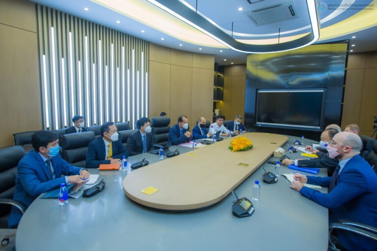 ឯកឧត្តមរដ្ឋមន្ត្រី ជា វ៉ាន់ដេត ទទួលជួបសម្តែងការគួរសមនិងពិភាក្សាការងារ ជាមួយឯកឧត្តម Pablo Kang ឯកអគ្គរដ្ឋទូតអូស្ត្រាលីប្រចាំព្រះរាជាណាចក្រកម្ពុជា