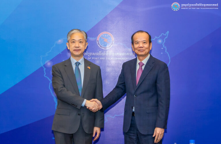 ឯកឧត្តមរដ្ឋមន្ត្រី ជា វ៉ាន់ដេត បានទទួលជួបសម្តែងការគួរសម និងពិភាក្សាការងារជាមួយ ឯកឧត្តម វ៉ាង វិនពីន ឯកអគ្គរដ្ឋទូតវិសាមញ្ញ និងពេញសមត្ថភាពនៃសាធារណរដ្ឋប្រជាមានិតចិន ប្រចាំព្រះរាជាណាចក្រកម្ពុជា