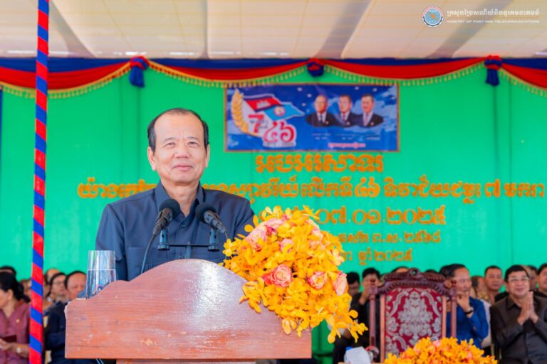 ឯកឧត្តមរដ្ឋមន្ត្រី ជា វ៉ាន់ដេត បានអញ្ជើញជាអធិបតីក្នុងមិទ្ទីញអបអរសាទរយ៉ាងក្លៀវក្លាខួបអនុស្សាវរីយ៍លើកទី៤៦ ទិវាជ័យជម្នះ ៧ មករា នៅខេត្តតាកែវ