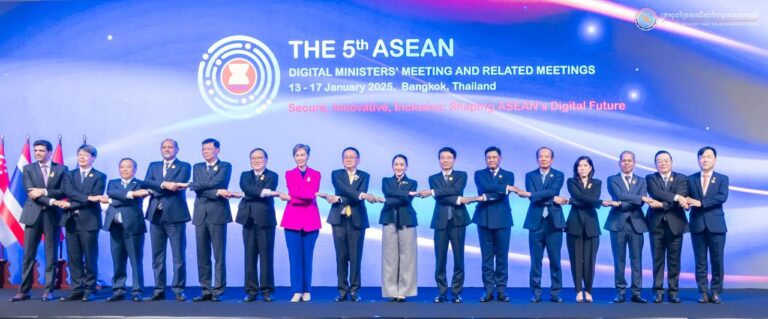 ឯកឧត្តមរដ្ឋមន្ត្រី ជា វ៉ាន់ដេត បានដឹកនាំគណៈប្រតិភូក្រសួង​ចូលរួមកិច្ចប្រជុំរដ្ឋមន្ត្រីឌីជីថលអាស៊ាន លើកទី៥ នៅទីក្រុងបាងកក ប្រទេសថៃ