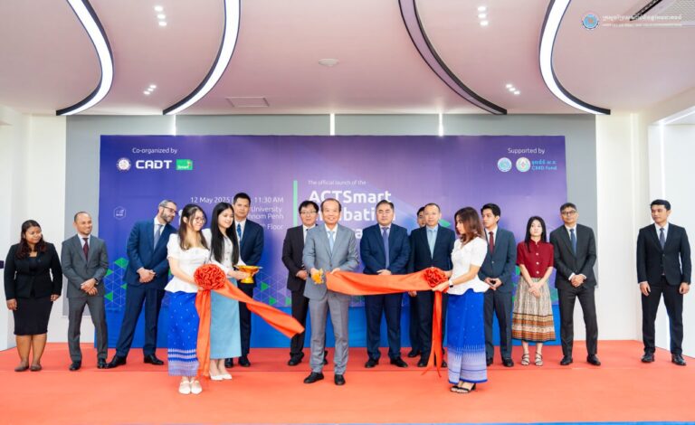 ឯកឧត្តមរដ្ឋមន្ត្រី​ ជា​ វ៉ាន់ដេត បានអញ្ជើញជាអធិបតីក្នុងពិធីសម្ពោធកម្មវិធី​ “បណ្តុះបណ្តាលអាជីវកម្មបង្កើតថ្មី ACTSmart”