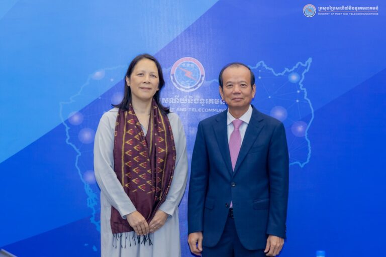 ឯកឧត្តមរដ្ឋមន្រ្តី ជា វ៉ាន់ដេត បានទទួលជួបពិភាក្សាការងារជាមួយ លោកស្រី Sandrine BOUCHER នាយិកាទីភ្នាក់ងារបារាំងសម្រាប់អភិវឌ្ឍន៍ប្រចាំកម្ពុជា (AFD)