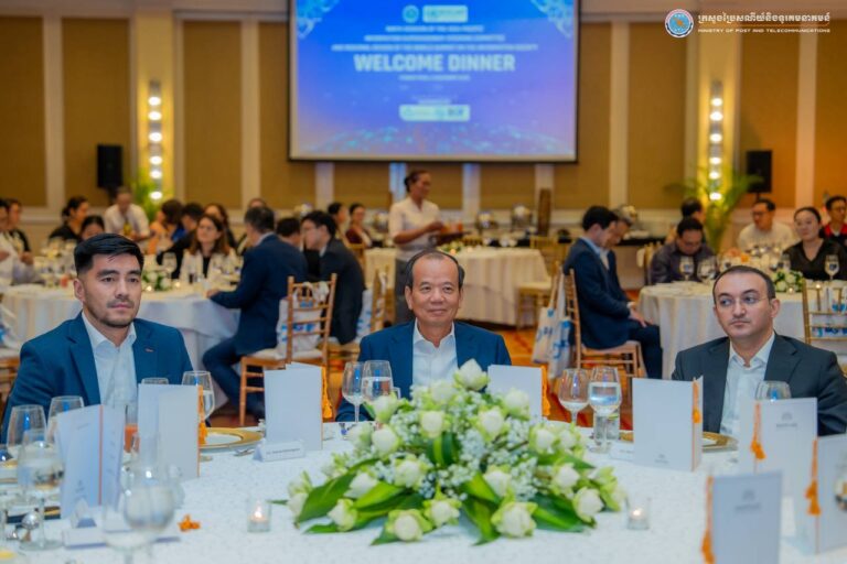 ឯកឧត្តម​ ជា វ៉ាន់ដេត រដ្ឋមន្ត្រីក្រសួងប្រៃសណីយ៍និងទូរគមនាគមន៍​ បានអញ្ជើញចូលរួមពិធីជប់លៀងស្វាគមន៍ (Welcome Dinner) ជូនគណៈប្រតិភូនៃរដ្ឋសមាជិក កិច្ចប្រជុំលើកទី៩ នៃគណៈកម្មាធិការតម្រង់ទិសព័ត៌មានល្បឿនលឿនអាស៊ី-ប៉ាស៊ីហ្វិកនិងត្រួតពិនិត្យថ្នាក់តំបន់ នៃកិច្ចប្រជុំកំពូលពិភពលោកស្ដីពីសង្គមព័ត៌មាន