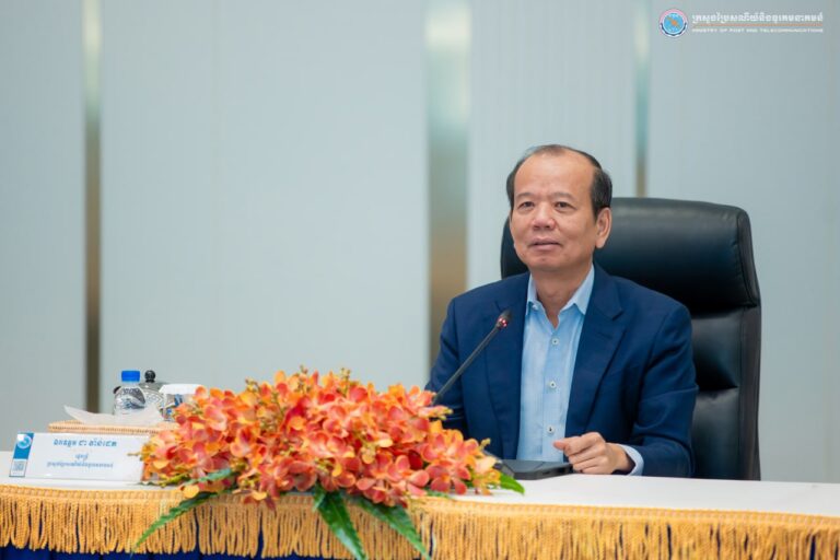 ឯកឧត្តមរដ្ឋមន្ត្រី ជា វ៉ាន់ដេត បានអញ្ជើញជាអធិបតីដឹកនាំកិច្ចប្រជុំថ្នាក់ដឹកនាំក្រសួង