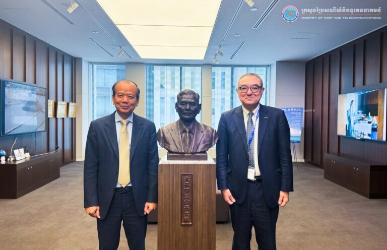 ឯកឧត្ដមរដ្ឋមន្ត្រី ជា វ៉ាន់ដេត អញ្ជើញធ្វើទស្សនកិច្ចទៅទីភ្នាក់ងារអវកាសជប៉ុននិងក្រុមហ៊ុនបច្ចេកវិទ្យាជប៉ុន